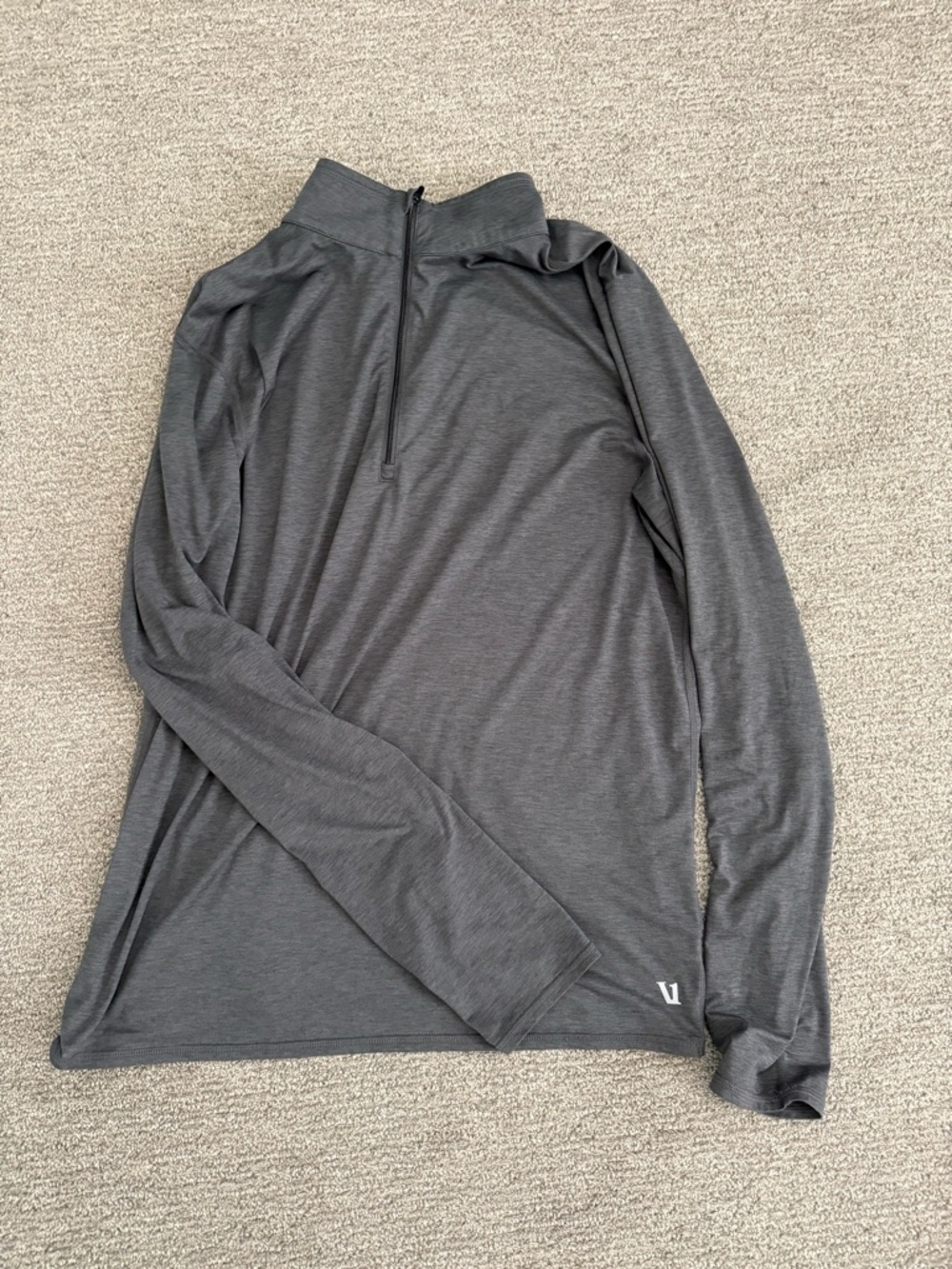 Vuori Men's Ease Performance Half Zip 2.0 Long Sleeve - Picture 6 of 8